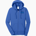 915 Volleyball Club 915 Volleyball Club <span class="pdp-name-mascot">915 Volleyball Club</span> Port & Company Women's Full Zip Hooded Sweatshirt Front Thumbnail