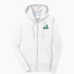 St. Patrick Fightin' Irish <span class="pdp-name-mascot">St. Patrick Fightin' Irish Men</span> Port & Company Women's Full Zip Hooded Sweatshirt Front Thumbnail