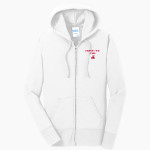 AMERICAN FORK HIGH SCHOOL CAVEMEN <span class="pdp-name-mascot">AMERICAN FORK CAVEMEN</span> Port & Company Women's Full Zip Hooded Sweatshirt Front Thumbnail