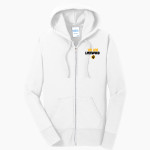 LYNNWOOD HIGH SCHOOL ROYALS <span class="pdp-name-mascot">LYNNWOOD ROYALS</span> Port & Company Women's Full Zip Hooded Sweatshirt Front Thumbnail