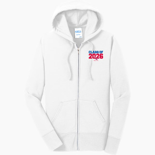 Port & Company Women's Full Zip Hooded Sweatshirt