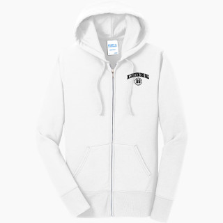 Port & Company Women's Full Zip Hooded Sweatshirt