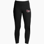 Pulaski Red Raiders Sport-Tek Women's 7/8 Legging Front Thumbnail
