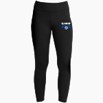 Cleveland Community College Yetis Sport-Tek Women's 7/8 Legging Front Thumbnail