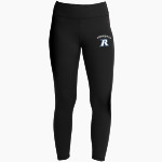 Rivier University Official Store of the Raiders Sport-Tek Women's 7/8 Legging Front Thumbnail