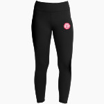 Red Hook Faculty Association RHFA Sport-Tek Women's 7/8 Legging Front Thumbnail
