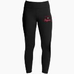 Cardinal Mooney Cougars <span class="pdp-name-mascot">Cardinal Mooney Cougars</span> Sport-Tek Women's 7/8 Legging Front Thumbnail