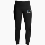PBS HSA Wolves Sport-Tek Women's 7/8 Legging Front Thumbnail