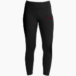Shawsville Mustangs Sport-Tek Women's 7/8 Legging Front Thumbnail