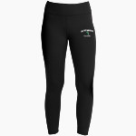 Calvary Christian Spartans <span class="pdp-name-mascot">Calvary Christian Spartans</span> Sport-Tek Women's 7/8 Legging Front Thumbnail