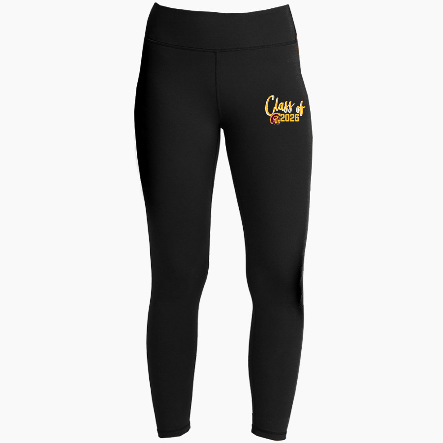 CHARLOTTE HIGH SCHOOL TROJANS Sport-Tek Women's 7/8 Legging