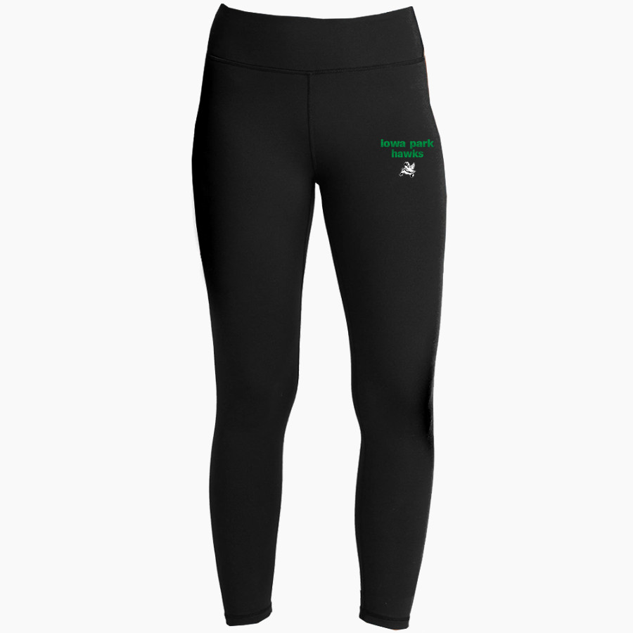 IOWA PARK HIGH SCHOOL HAWKS Sport-Tek Women's 7/8 Legging