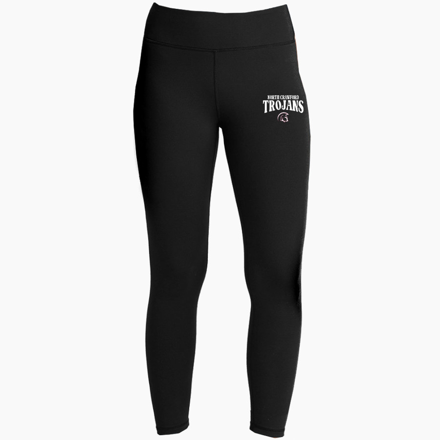 North Crawford Trojans Sport-Tek Women's 7/8 Legging