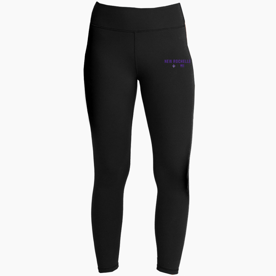 NEW ROCHELLE HIGH SCHOOL HUGUENOTS <span class="pdp-name-mascot">NEW ROCHELLE HUGUENOTS</span> Sport-Tek Women's 7/8 Legging