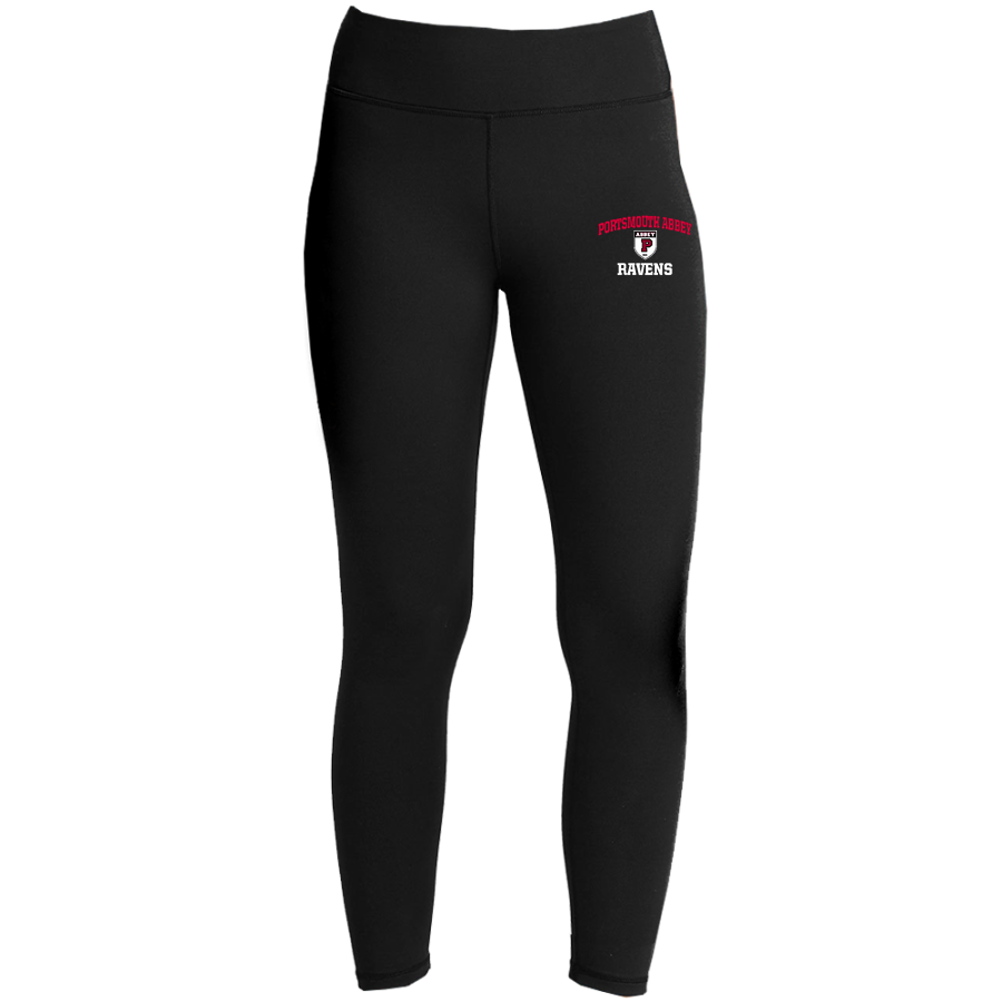 PORTSMOUTH ABBEY SCHOOL RAVENS <span class="pdp-name-mascot">PORTSMOUTH ABBEY RAVENS</span> Sport-Tek Women's 7/8 Legging