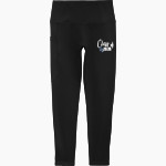 Columbia Cougars <span class="pdp-name-mascot">Columbia Cougars</span> Sport-Tek Women's 7/8 High-Rise Legging Front Thumbnail