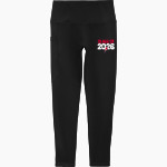 Sioux Falls Storm Storm <span class="pdp-name-mascot">Sioux Falls Storm</span> Sport-Tek Women's 7/8 High-Rise Legging Front Thumbnail