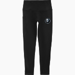 OverSouth OverSouth <span class="pdp-name-mascot">OverSouth</span> Sport-Tek Women's 7/8 High-Rise Legging Front Thumbnail