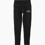 Sabot School Sabot School <span class="pdp-name-mascot">STONY POINT SCHOOL</span> Sport-Tek Women's 7/8 High-Rise Legging Front Thumbnail