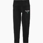 Calvary Christian Spartans <span class="pdp-name-mascot">Calvary Christian Spartans</span> Sport-Tek Women's 7/8 High-Rise Legging Front Thumbnail