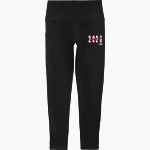 Firebirds Fastpitch The Official Online Store Sport-Tek Women's 7/8 High-Rise Legging Front Thumbnail