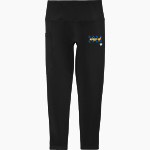 BRIAR CLIFF Chargers Sport-Tek Women's 7/8 High-Rise Legging Front Thumbnail