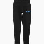 HAMPTON HIGH SCHOOL BULLDOGS <span class="pdp-name-mascot">HAMPTON BULLDOGS</span> Sport-Tek Women's 7/8 High-Rise Legging Front Thumbnail