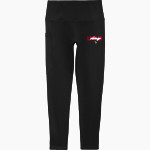 La Jolla Vikings Sport-Tek Women's 7/8 High-Rise Legging Front Thumbnail
