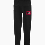 CHURCHILL HIGH SCHOOL CHARGERS Sport-Tek Women's 7/8 High-Rise Legging Front Thumbnail