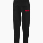 MARINE MILITARY ACADEMY LEATHERNECKS <span class="pdp-name-mascot">MARINE LEATHERNECKS</span> Sport-Tek Women's 7/8 High-Rise Legging Front Thumbnail