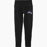 BEMENT MIDDLE SCHOOL BULLDOGS Sport-Tek Women's 7/8 High-Rise Legging Front Thumbnail