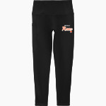 McDonough Rams <span class="pdp-name-mascot">McDonough Rams</span> Sport-Tek Women's 7/8 High-Rise Legging Front Thumbnail