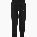 West Lutheran Warriors Sport-Tek Women's 7/8 High-Rise Legging Front Thumbnail