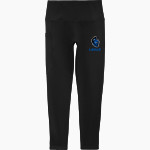 LAVILLE HIGH SCHOOL LANCERS Sport-Tek Women's 7/8 High-Rise Legging Front Thumbnail