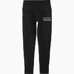 HAZEL PARK HIGH SCHOOL VIKINGS Sport-Tek Women's 7/8 High-Rise Legging Front Thumbnail