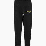 Greenfield Central Cougars Online Store <span class="pdp-name-mascot">Greenfield-Central Cougars</span> Sport-Tek Women's 7/8 High-Rise Legging Front Thumbnail