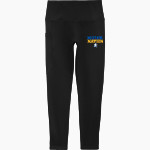 MOUNT MARKHAM HIGH SCHOOL MUSTANGS <span class="pdp-name-mascot">MOUNT MARKHAM MUSTANGS</span> Sport-Tek Women's 7/8 High-Rise Legging Front Thumbnail