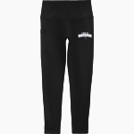 Warrenton Warriors Sport-Tek Women's 7/8 High-Rise Legging Front Thumbnail