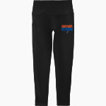 Central Chargers <span class="pdp-name-mascot">Central Chargers</span> Sport-Tek Women's 7/8 High-Rise Legging Front Thumbnail