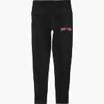 Ballston Spa Scotties The Official Online Store <span class="pdp-name-mascot">Baaston Spa Scotties</span> Sport-Tek Women's 7/8 High-Rise Legging Front Thumbnail
