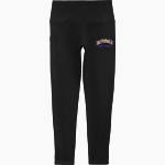 Defiance College Yellow Jackets Sport-Tek Women's 7/8 High-Rise Legging Front Thumbnail