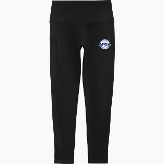 Sport-Tek Women's 7/8 High-Rise Legging