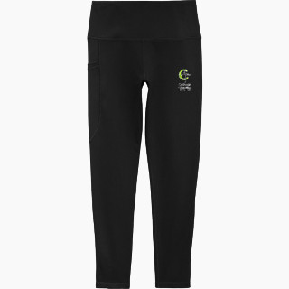 Sport-Tek Women's 7/8 High-Rise Legging