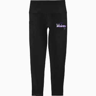 Sport-Tek Women's 7/8 High-Rise Legging