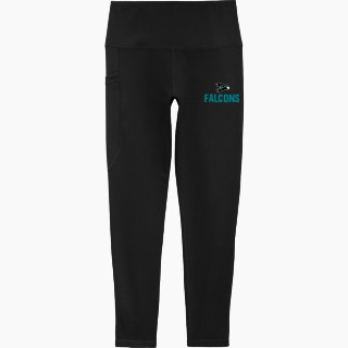 Sport-Tek Women's 7/8 High-Rise Legging