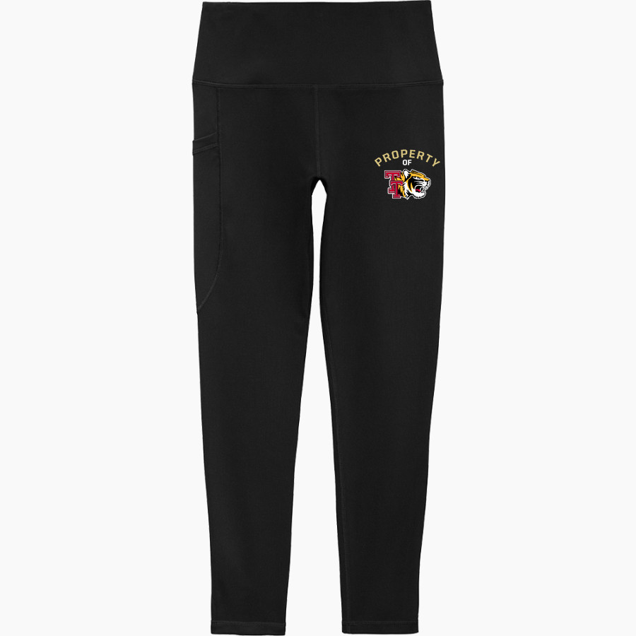 TERREBONNE HIGH SCHOOL TIGERS <span class="pdp-name-mascot">TERREBONNE TIGERS</span> Sport-Tek Women's 7/8 High-Rise Legging