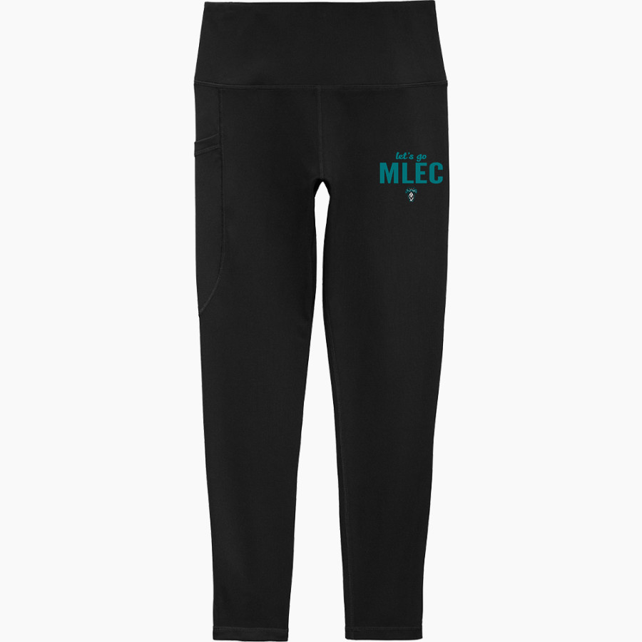 Miami Lakes Jaguars Sport-Tek Women's 7/8 High-Rise Legging
