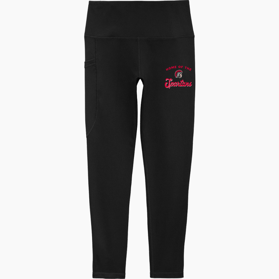SOMERSET HIGH SCHOOL SPARTANS <span class="pdp-name-mascot">SOMERSET SPARTANS</span> Sport-Tek Women's 7/8 High-Rise Legging