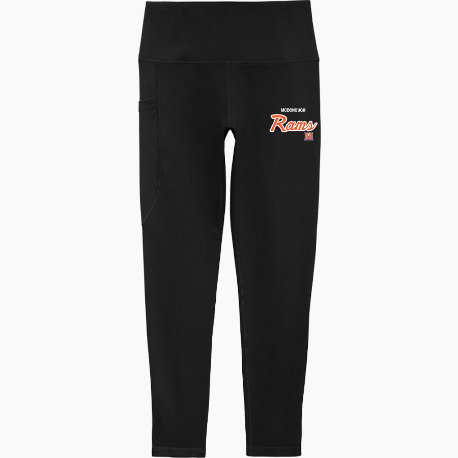 McDonough Rams <span class="pdp-name-mascot">McDonough Rams</span> Sport-Tek Women's 7/8 High-Rise Legging