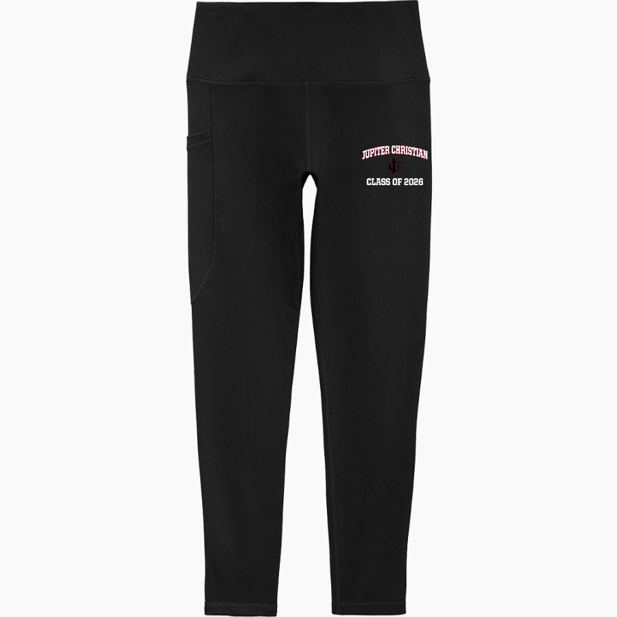 Jupiter Christian Eagles Sport-Tek Women's 7/8 High-Rise Legging